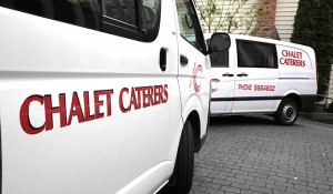 chalet caterers cars used for their catering purpose